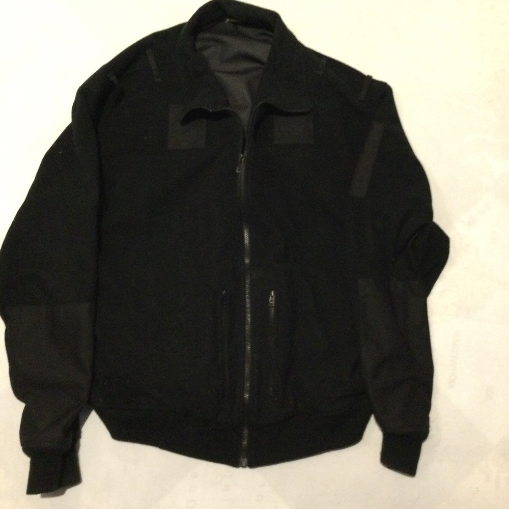 Jacket Sussex Police UK XXL Black corduroy bomber vg+